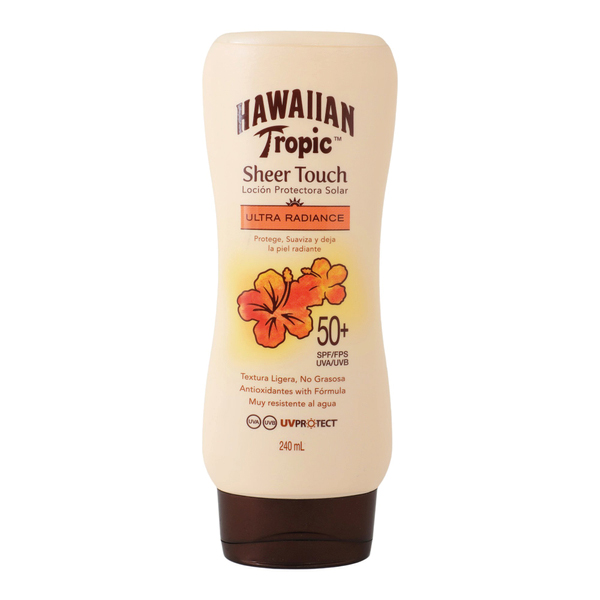 HAWAIIAN TROPIC PROTECTOR SOLAR EMULSION SHEER TOUCH FPS 50 X 240 ML.